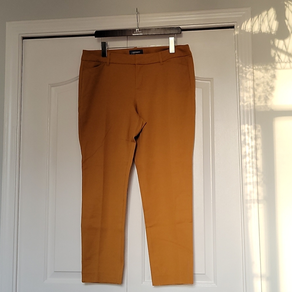 Marigold work pants